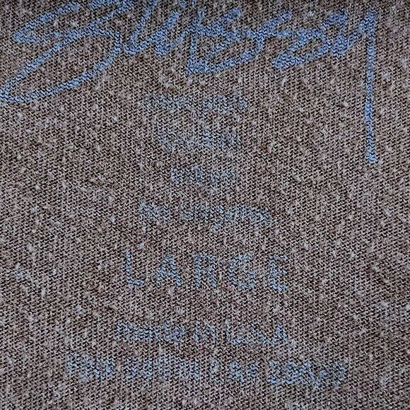 Stüssy Grey V-Neck T-Shirt - Picture 2 of 3